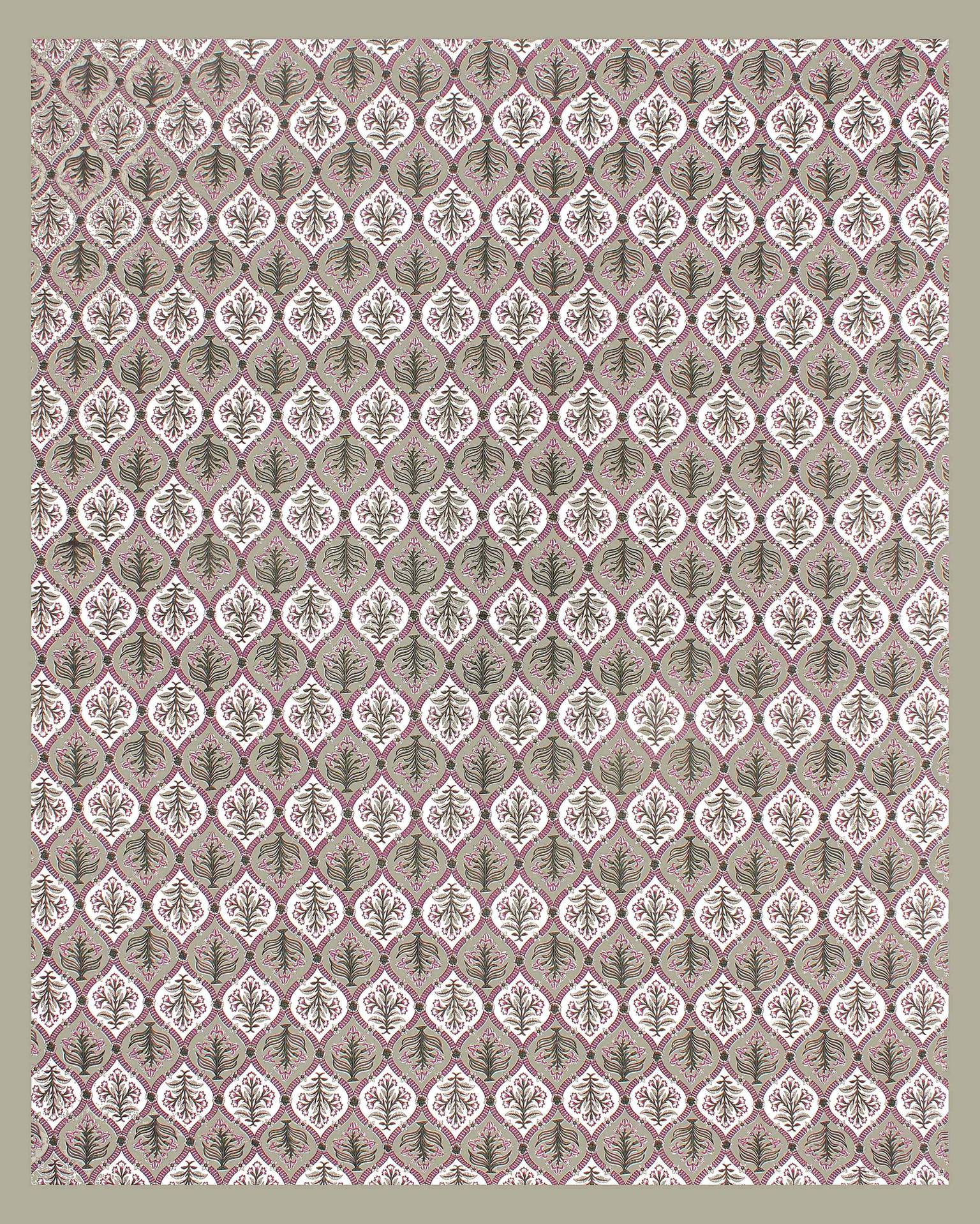 Rudra Bazaar Grey 210 TC Cotton Double King Bedsheet With 2 Pillow Covers