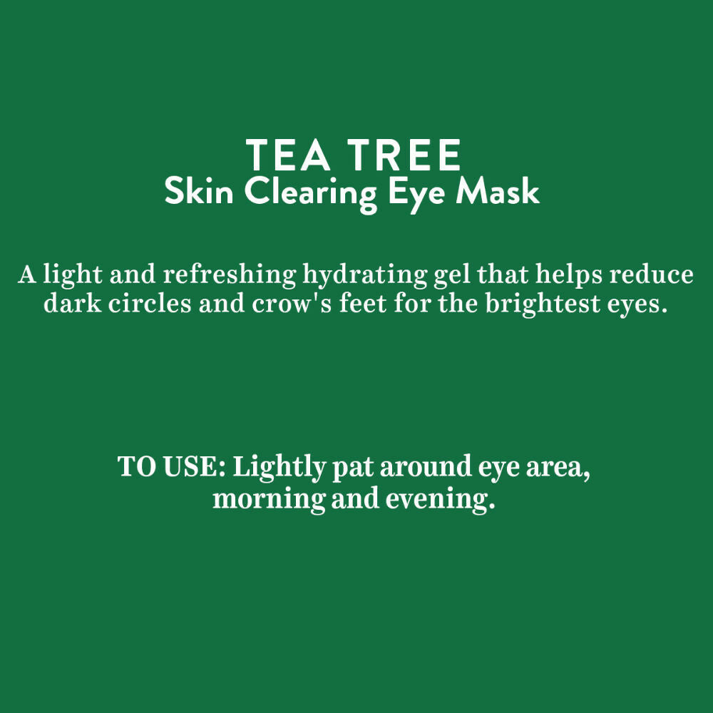 Biotique Advanced Organics Tea Tree Skin Clearing Eye Mask