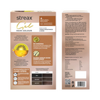 Streax Gel No Ammonia 100% Grey Coverage Hair Color - Natural Brown 4