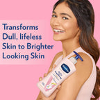 Vaseline Healthy Bright Daily Brightening Body Lotion & Gluta-Hya Overnight Radiance Serum-In-Lotion Combo