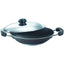 Prestige Omega Select Plus Residue Free Non-Stick Deep Appachetty with Lid, 20cm,Black and stainless steel