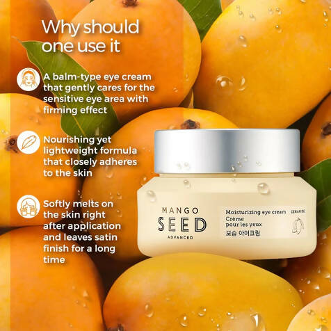 The Face Shop Mango Seed Moisturizing Eye Cream - Korean Skincare Main Image