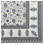 Rudra Bazaar Multicolour 210 TC Cotton Double King Bedsheet With 2 Pillow Covers