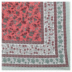 Rudra Bazaar Multicolour 210 TC Cotton Double King Bedsheet With 2 Pillow Covers