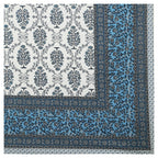 Rudra Bazaar Multicolour 210 TC Cotton Double King Bedsheet With 2 Pillow Covers