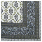 Rudra Bazaar Multicolour 210 TC Cotton Double King Bedsheet With 2 Pillow Covers