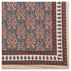 Rudra Bazaar Multicolour 210 TC Cotton Double King Bedsheet With 2 Pillow Covers