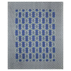 Rudra Bazaar Multicolour 210 TC Cotton Double King Bedsheet With 2 Pillow Covers