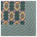 Rudra Bazaar Multicolour 210 TC Cotton Double King Bedsheet With 2 Pillow Covers