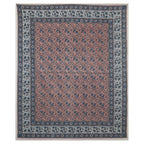 Rudra Bazaar Multicolour 210 TC Cotton Double King Bedsheet With 2 Pillow Covers