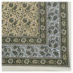 Rudra Bazaar Multicolour 210 TC Cotton Double King Bedsheet With 2 Pillow Covers