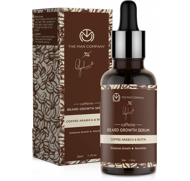 The Man Company Caffeine Beard Growth Serum Hover Image