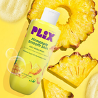 PLIX The Plant Fix Pineapple 5% Lactic Acid Body Wash Exfoliates Dry, Rough & Strawberry Skin