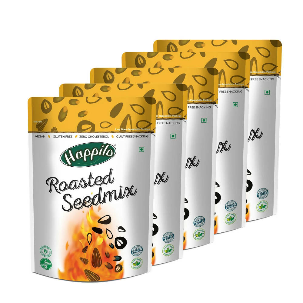 Happilo Freshly Roasted & Lightly Salted Super Seed Mix