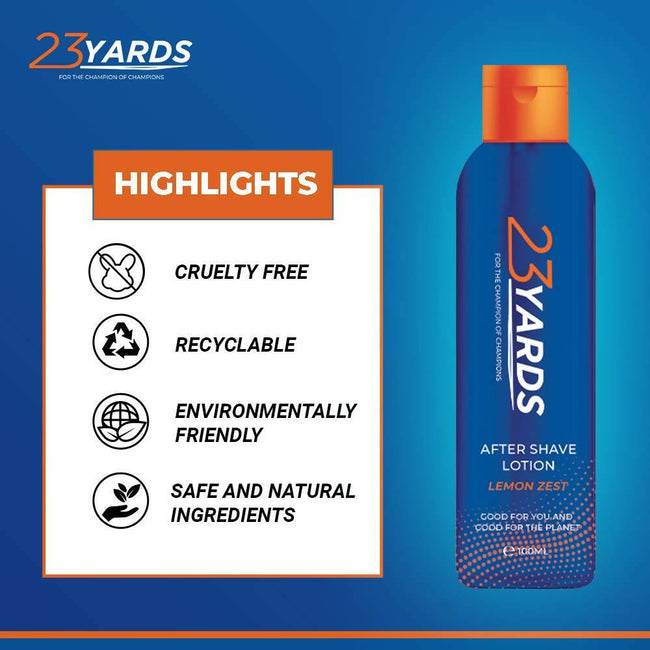 23 Yards After Shave Lotion for Men Main Image