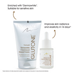Glutone - Skin Brightening & Glowing - Facewash & Serum Combo