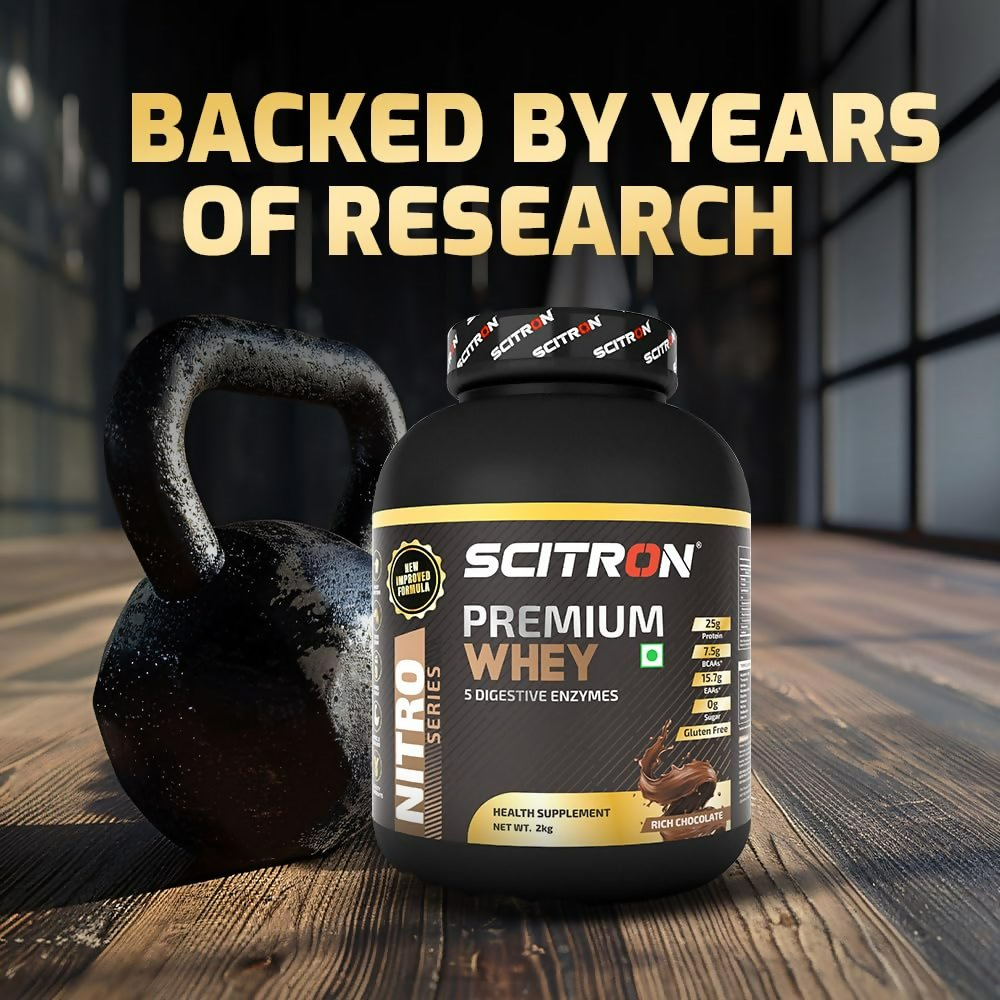 Scitron Nitro Series Premium Whey Rich Chocolate