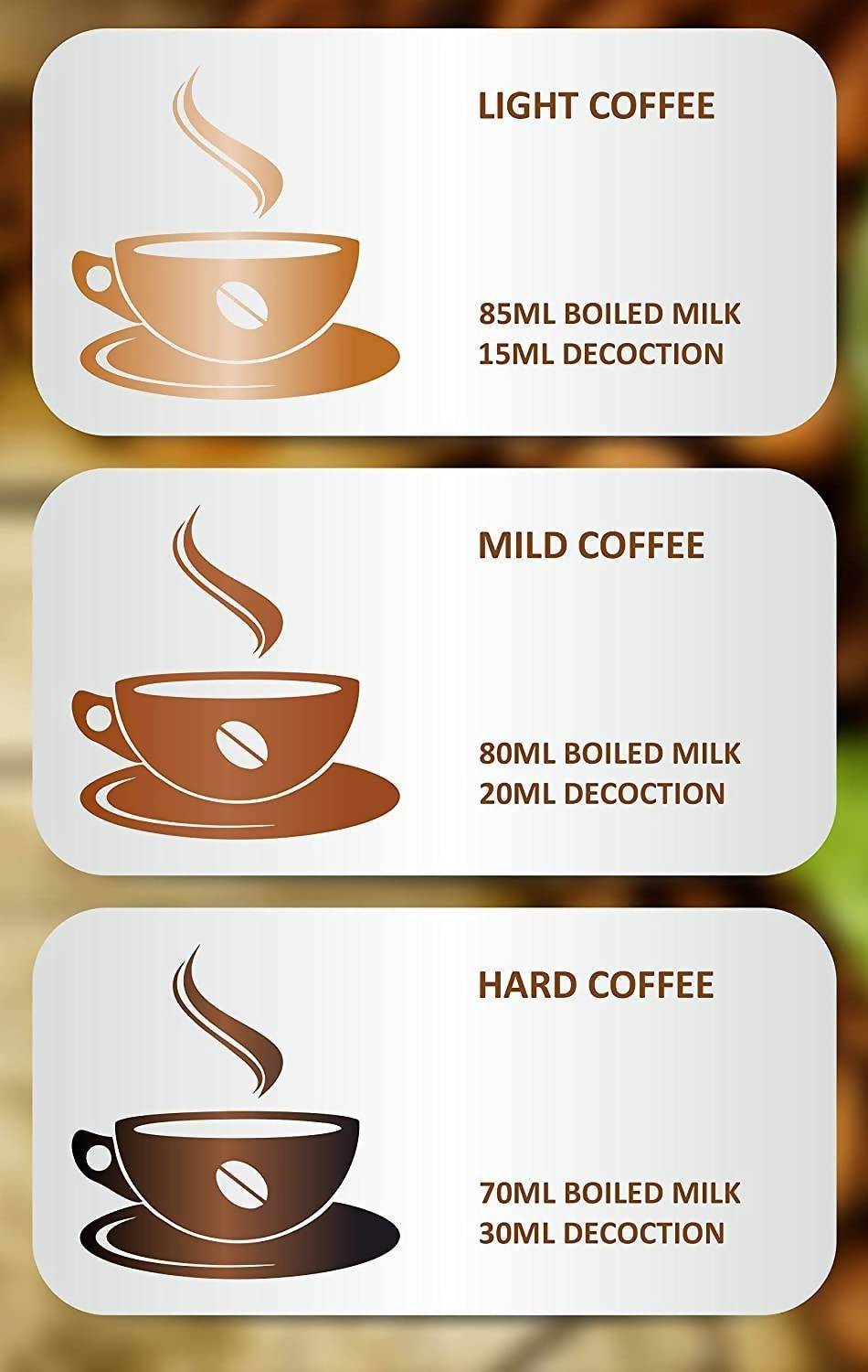 Pajaka South Indian Coffee Filter Stainless Steel Non-Electric Machine