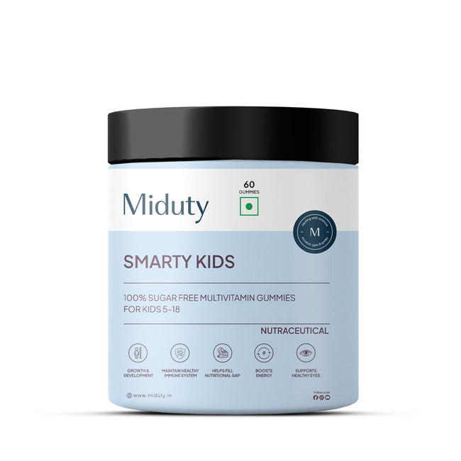 Miduty by Palak Notes Smarty Kids Multivitamin Gummies Hover Image