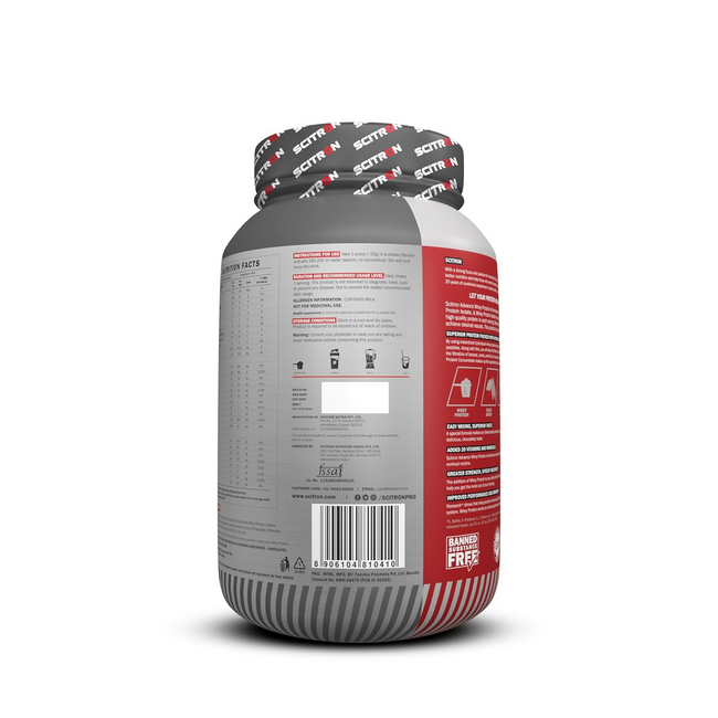 Scitron Advance Whey Protein Milk Chocolate Flavor Main Image
