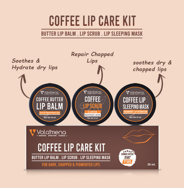 Volamena Coffee Lip Care Kit