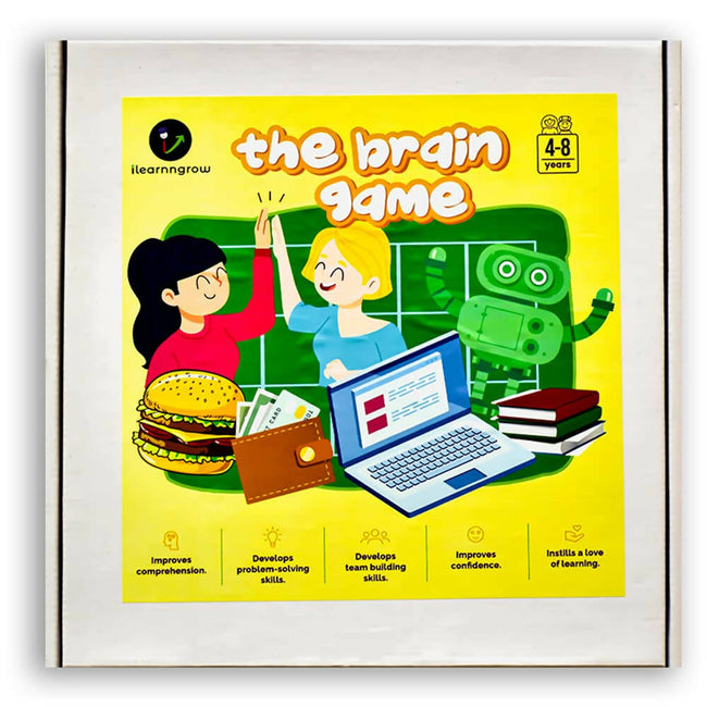 iLearnngrow Kid's Brain Board Game to Improve Memory and Observation Skills for Age 5 - 10 Years Hover Image