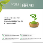 Pores Be Pure Matcha Green Tea Clay Face Mask With Green Tea