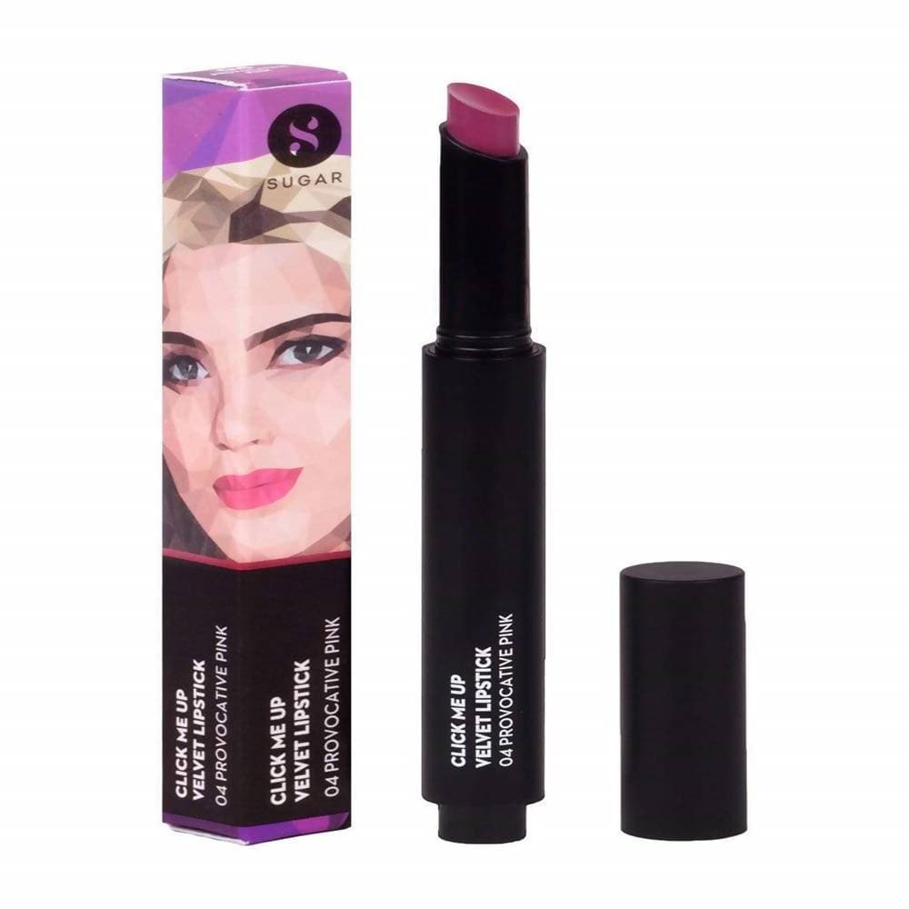 Sugar Click Me Up Velvet Lipstick - Provocative Pink (Plum Rose)
