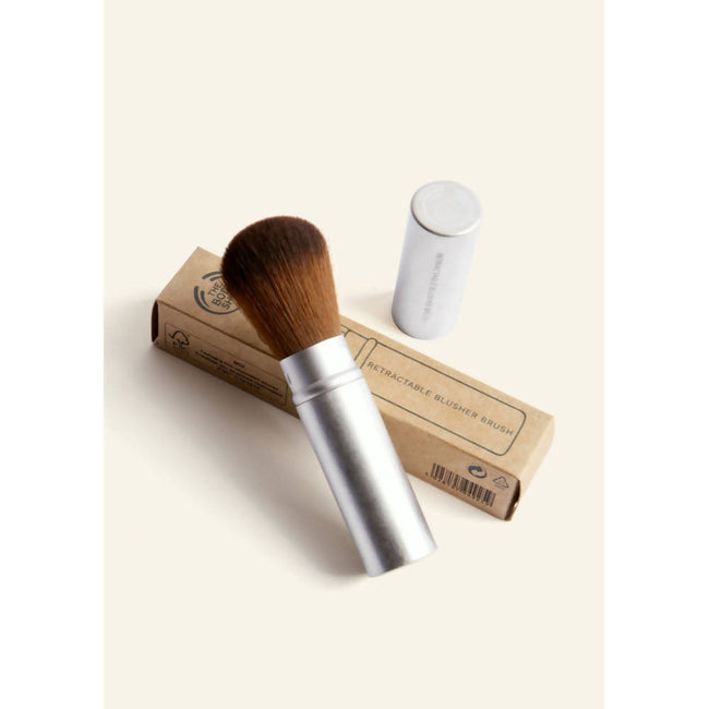 The Body Shop Retractable Blusher Brush - Silver Main Image