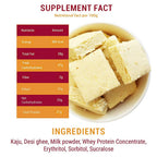 NutroActive Desi Ghee Keto Kaju Barfi