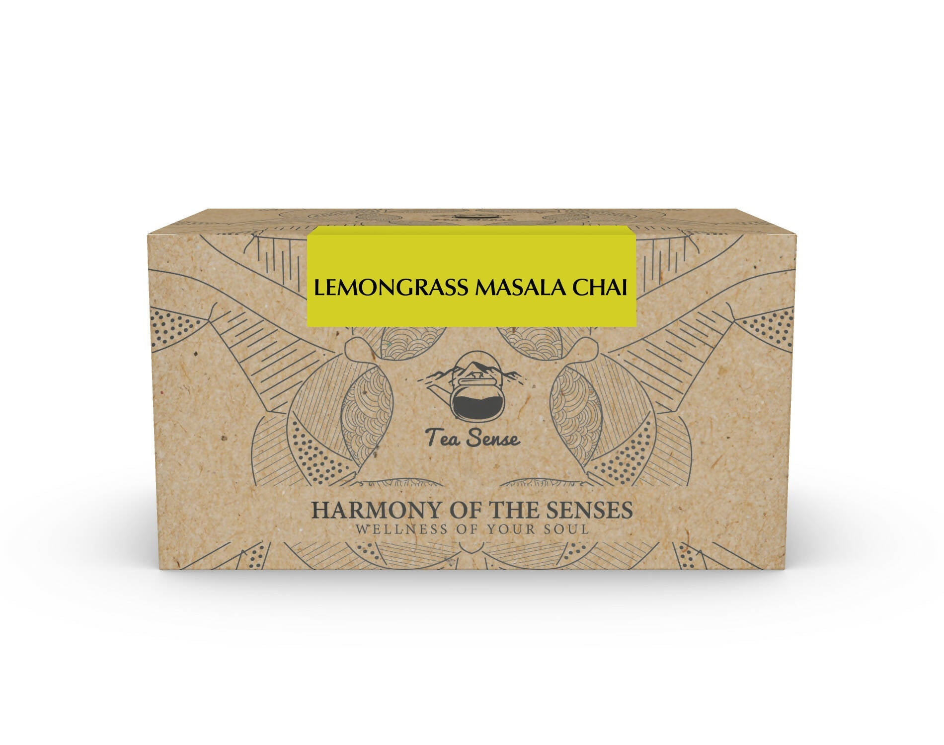 Tea Sense Lemongrass Masala Chai Bags Box
