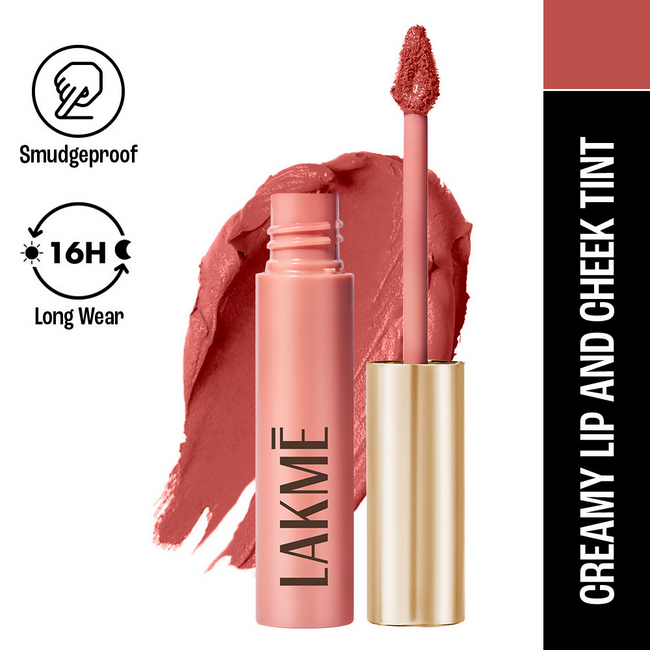 Lakme Double Duty Lip & Cheek Mousse Matte Lipstick - Blush Velvet Main Image
