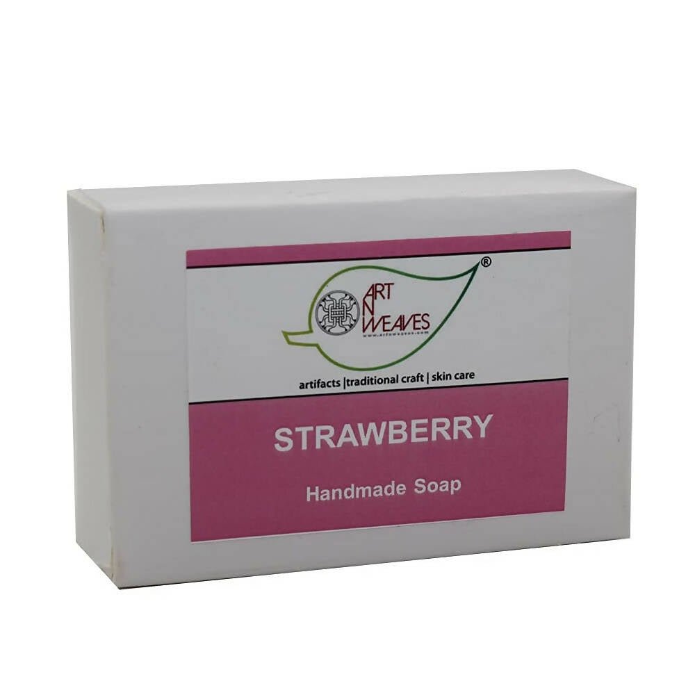 artNweaves Strawberry Handmade Soap