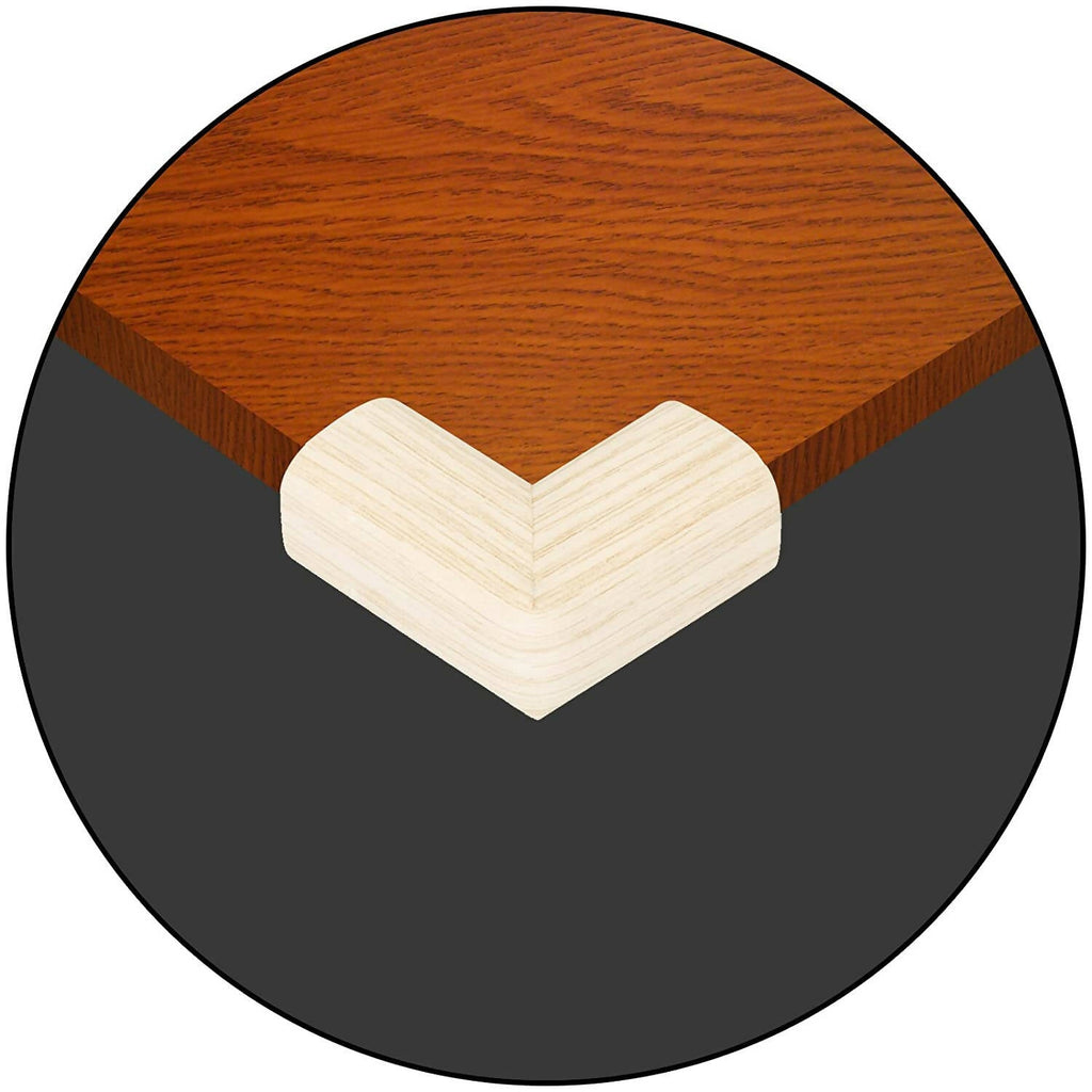 Safe-O-Kid High Qualityhigh Density L-Shaped Large Extra Thick Nbr Corner Cushions - Cream Texture