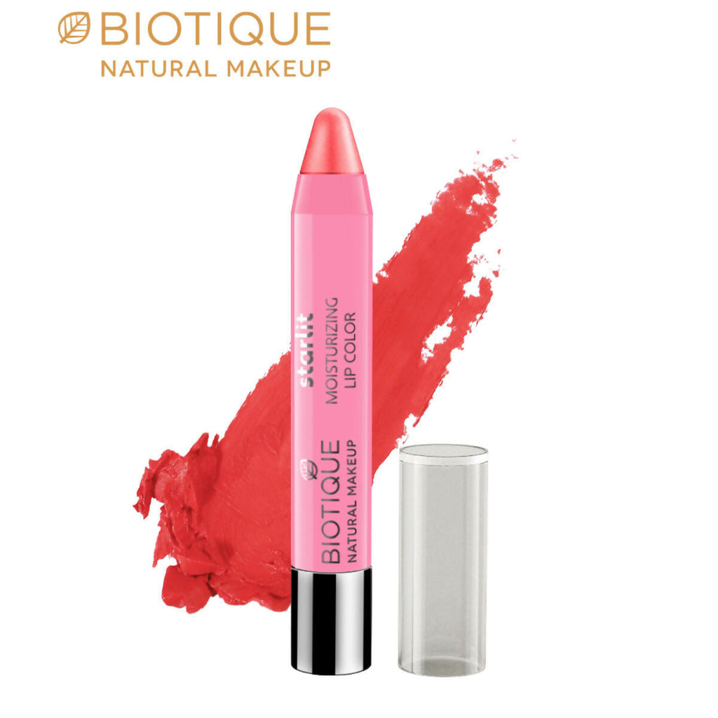 Biotique Starlit Moisturising Lipstick - Coral Dew