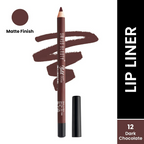 Swiss Beauty Bold Matt Lip Liner Pencil- 12 Dark Chocolate