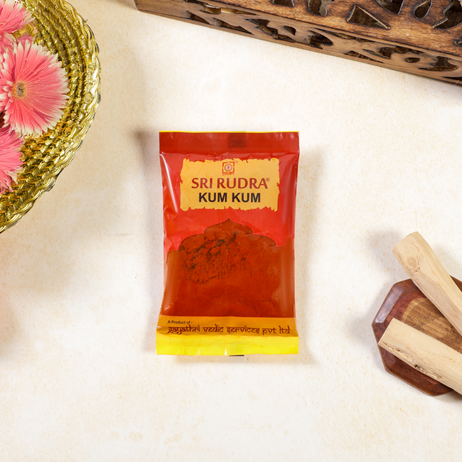 Sri Rudra Kumkum - Red Color Main Image