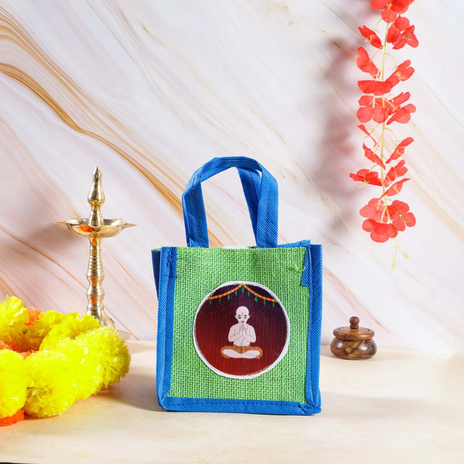 Sri Rudra Theme Jute Bag (SR 02786) Main Image