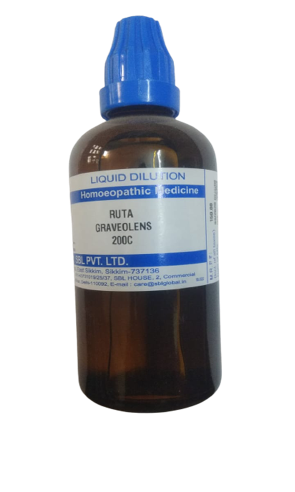 SBL Homeopathy Ruta Graveolens Dilution