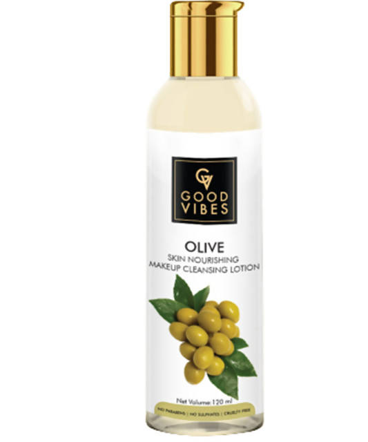 Good Vibes Skin Nourishing Makeup Cleansing Lotion - Olive Hover Image