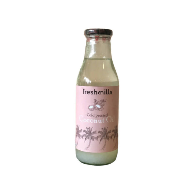Fresh Mills Cold Pressed Coconut Oil Hover Image