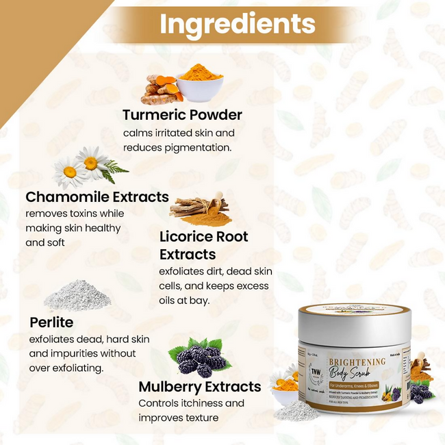 The Natural Wash Brightening Body Scrub Main Image