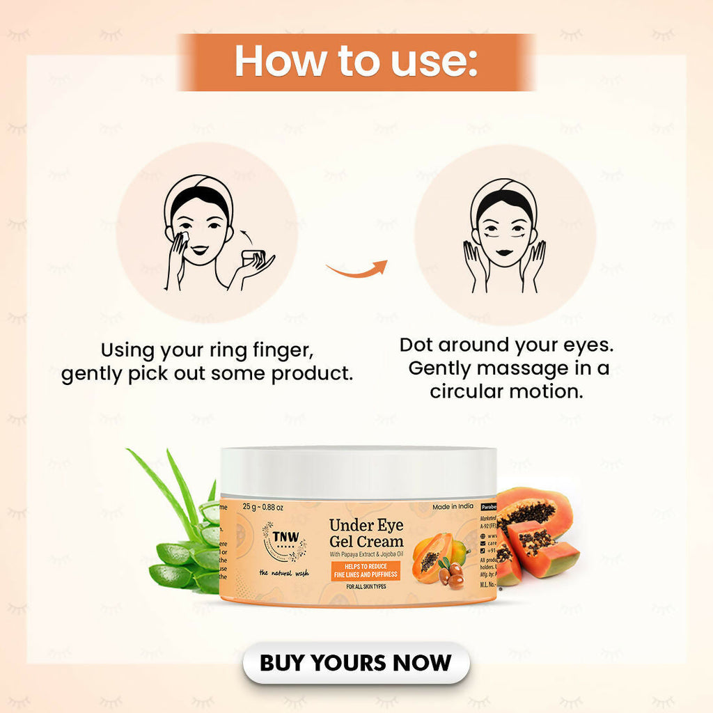 The Natural Wash Under Eye Gel Cream