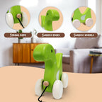 Matoyi Dinosaur Wooden Pull Toy For Kids
