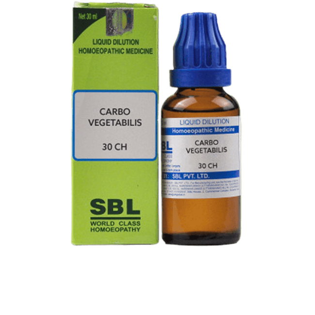 SBL Homeopathy Carbo Vegetabilis Dilution Main Image