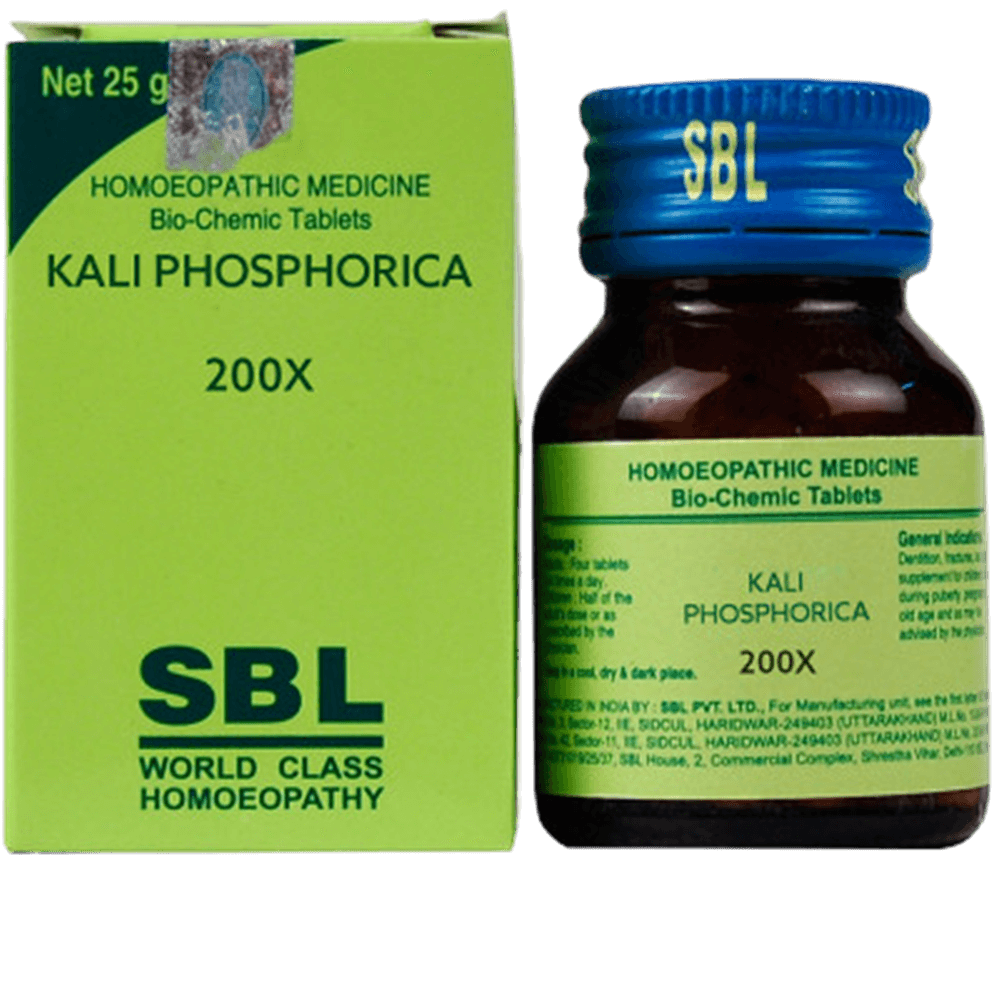 SBL Homeopathy Kali Phosphoricum Biochemic Tablets