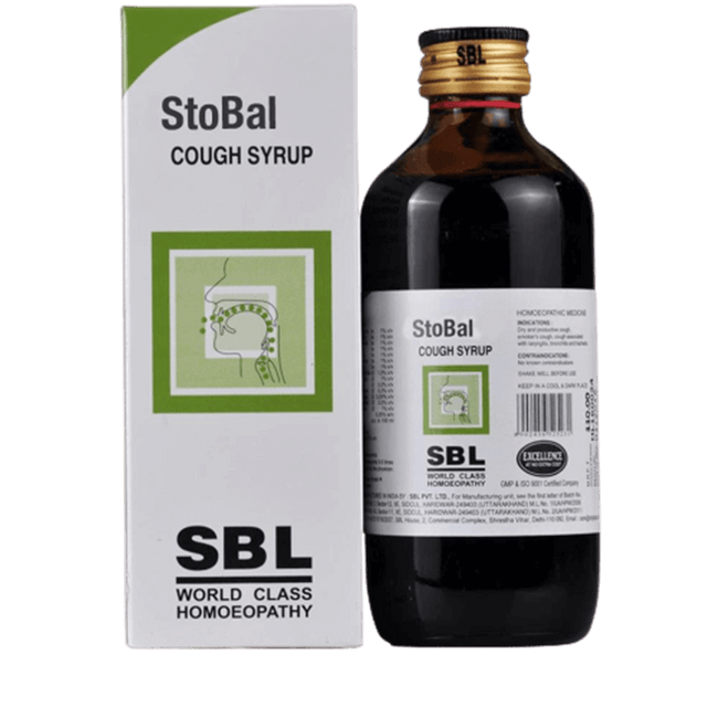 SBL Homeopathy Stobal Cough Syrup Hover Image