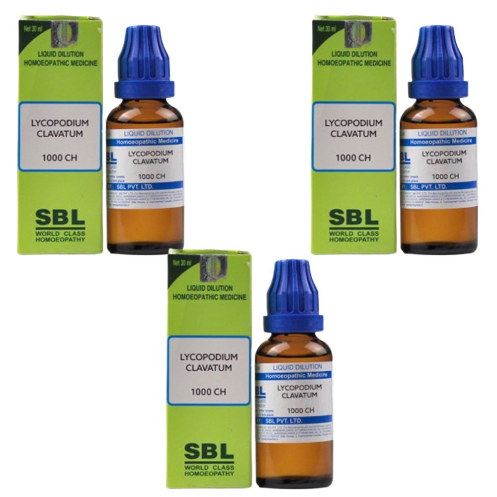 SBL Homeopathy Lycopodium Clavatum Dilution