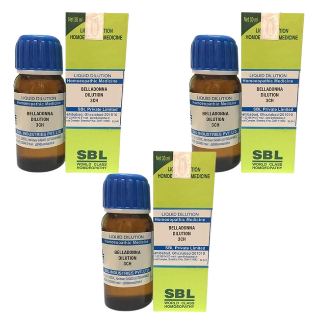 SBL Homeopathy Belladonna Dilution Main Image