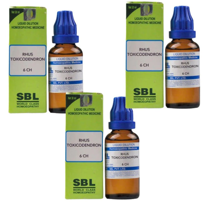 SBL Homeopathy Rhus Toxicodendron Dilution Main Image